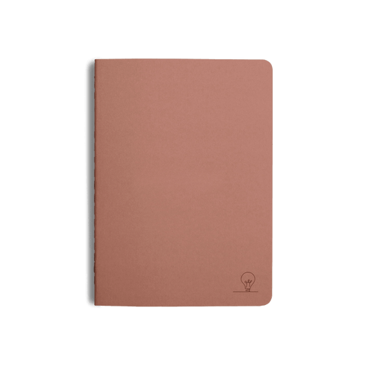 Goalspire A5 Minimal Autumn Notebook for goal setting, progress tracking, sketching, and journaling.