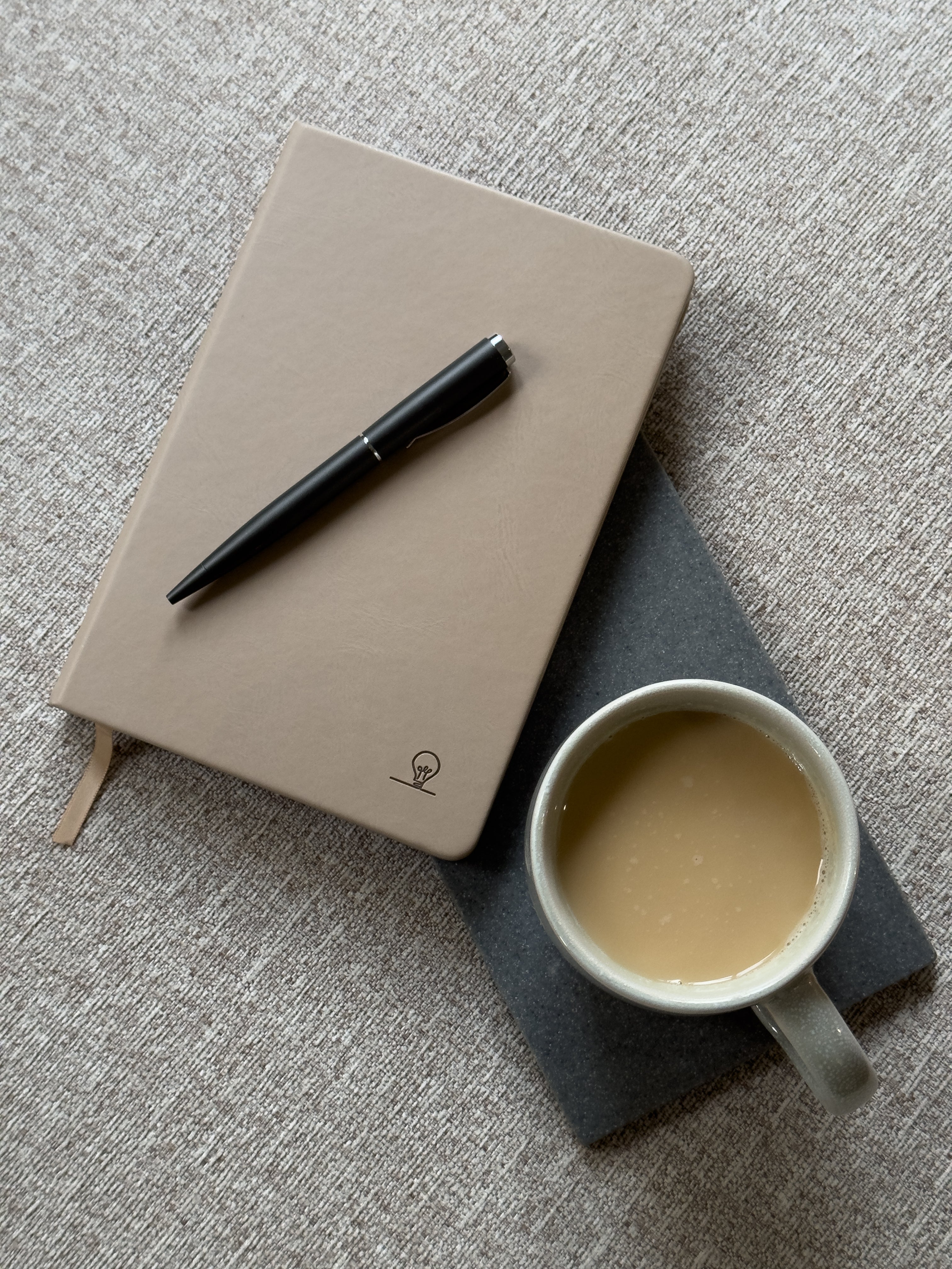 90 Day Progress Journal - Sandstone